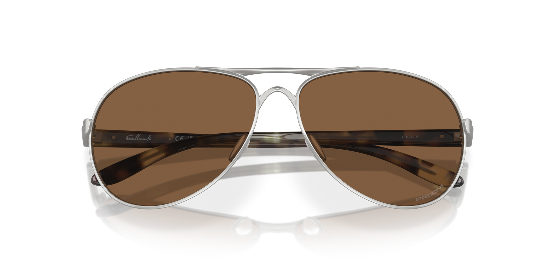 [Prizm Bronze Lenses, Satin Chrome Frame]