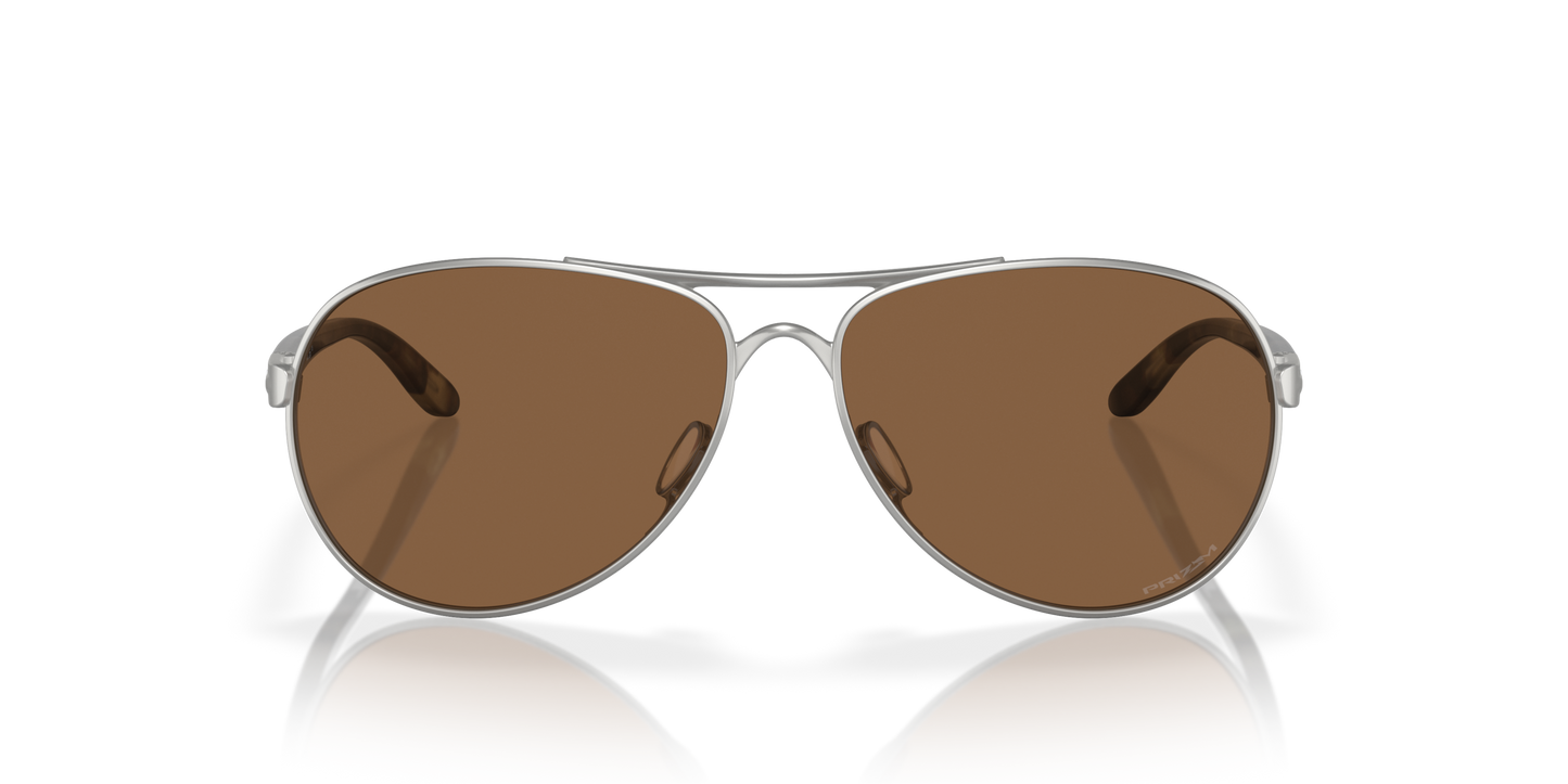 [Prizm Bronze Lenses, Satin Chrome Frame]