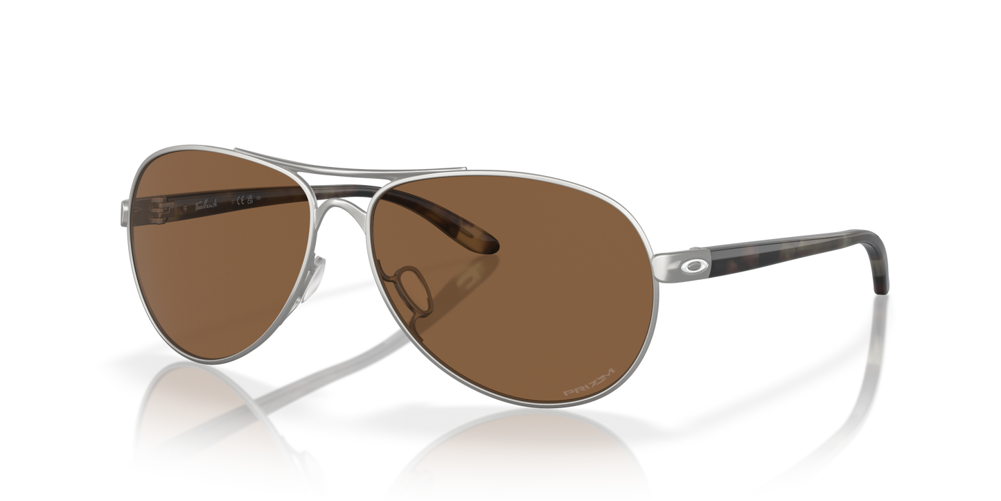 [Prizm Bronze Lenses, Satin Chrome Frame]