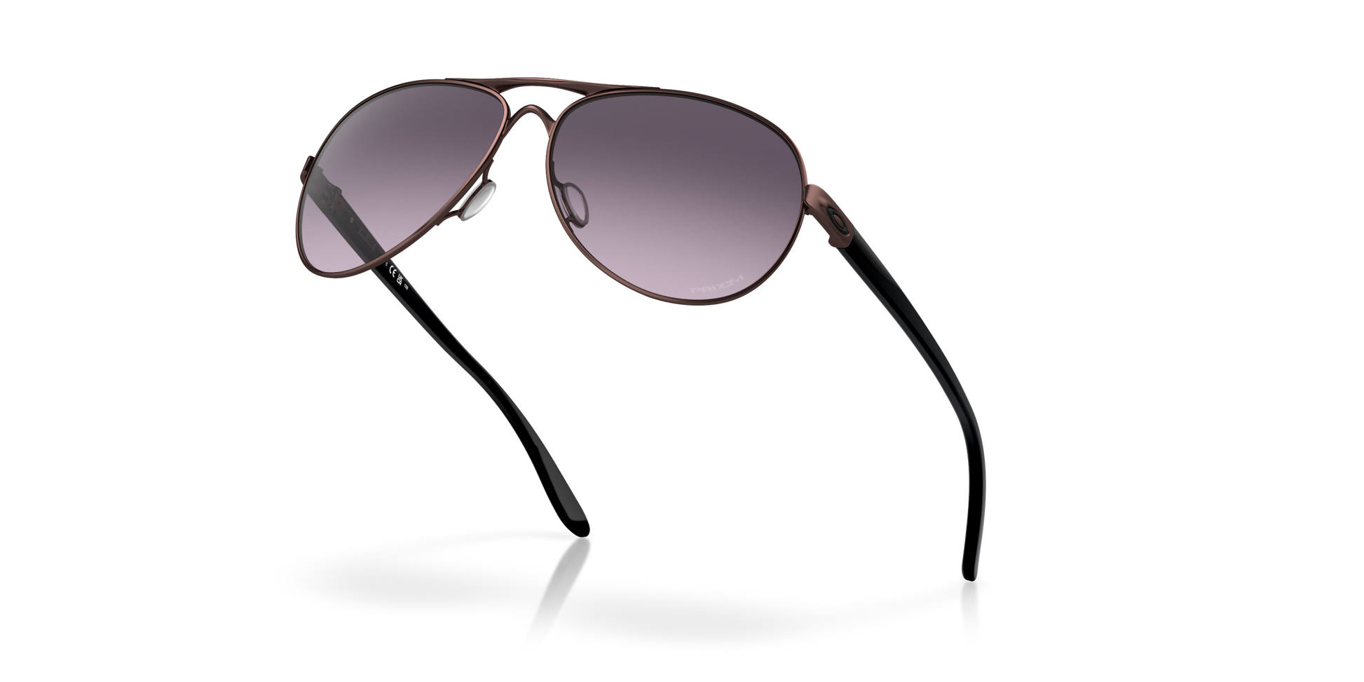 [Prizm Grey Gradient Lenses, Satin Grenache Frame]