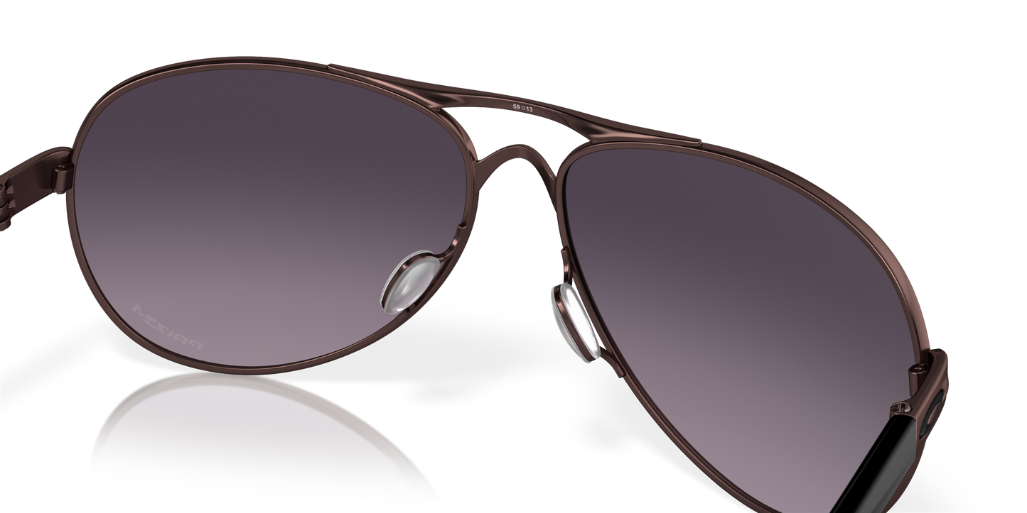 [Prizm Grey Gradient Lenses, Satin Grenache Frame]