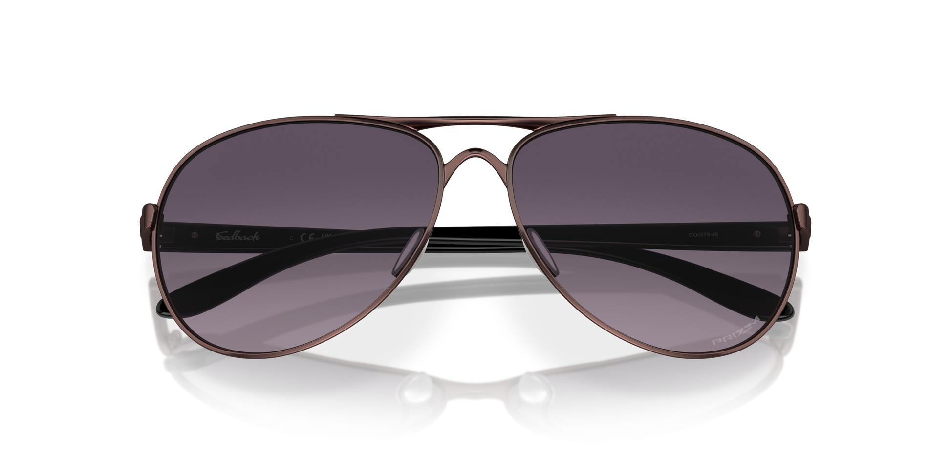 [Prizm Grey Gradient Lenses, Satin Grenache Frame]