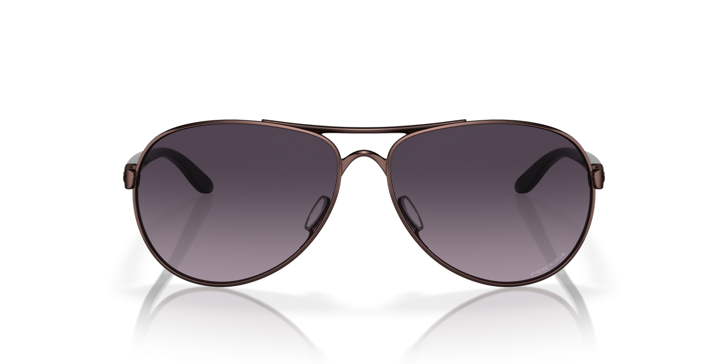 [Prizm Grey Gradient Lenses, Satin Grenache Frame]