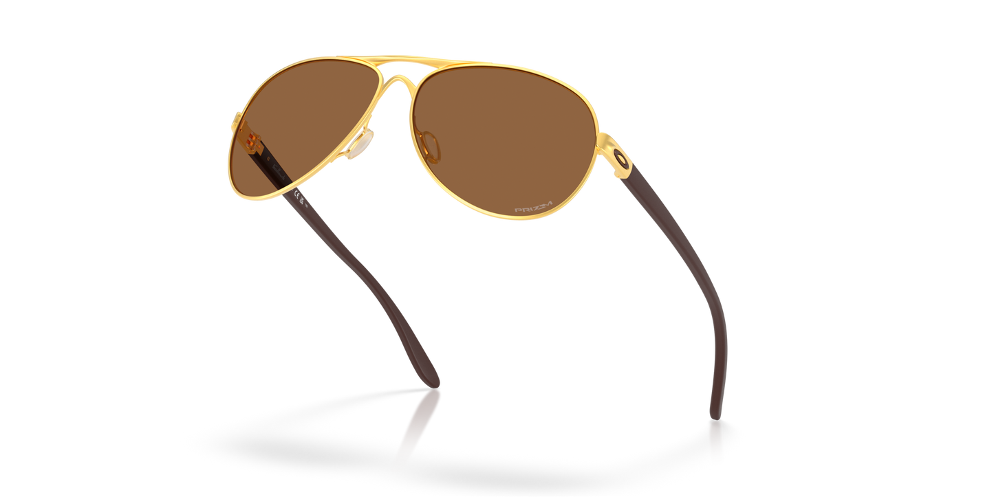 [Prizm Bronze Lenses, Satin Gold Frame]