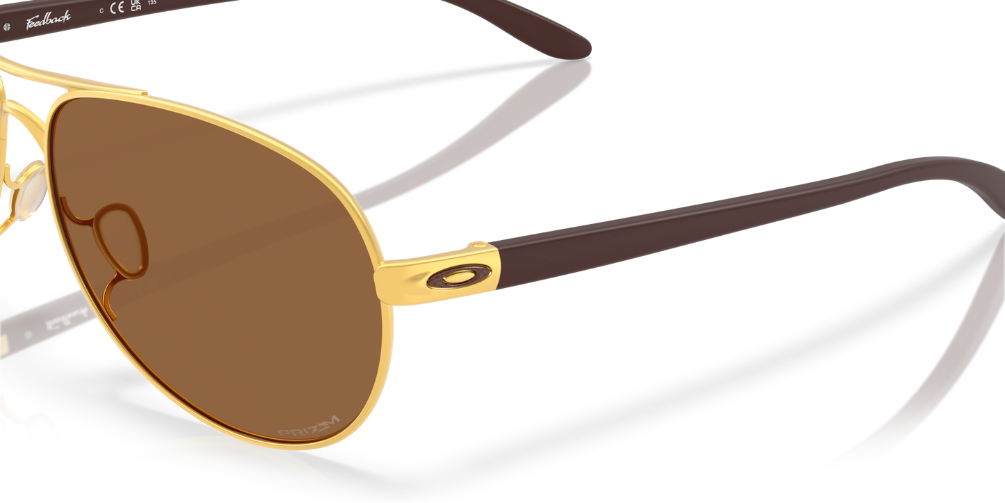 [Prizm Bronze Lenses, Satin Gold Frame]
