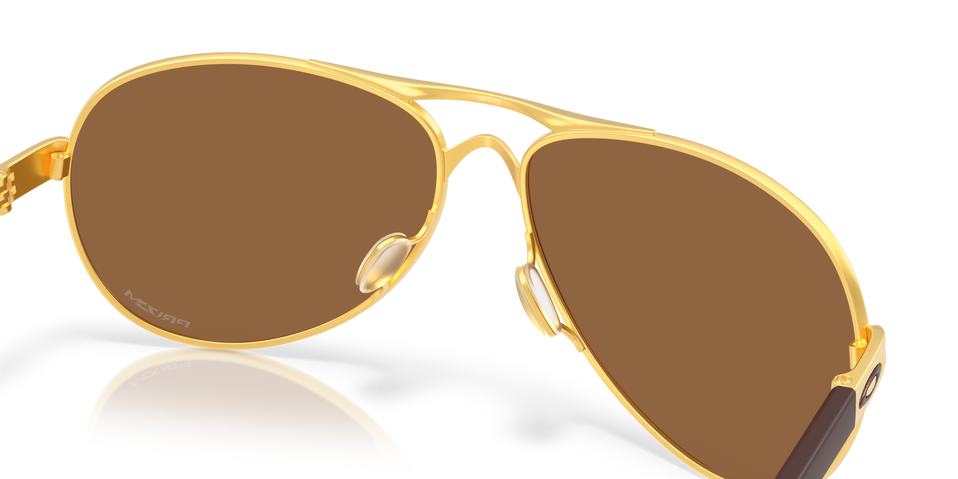 [Prizm Bronze Lenses, Satin Gold Frame]