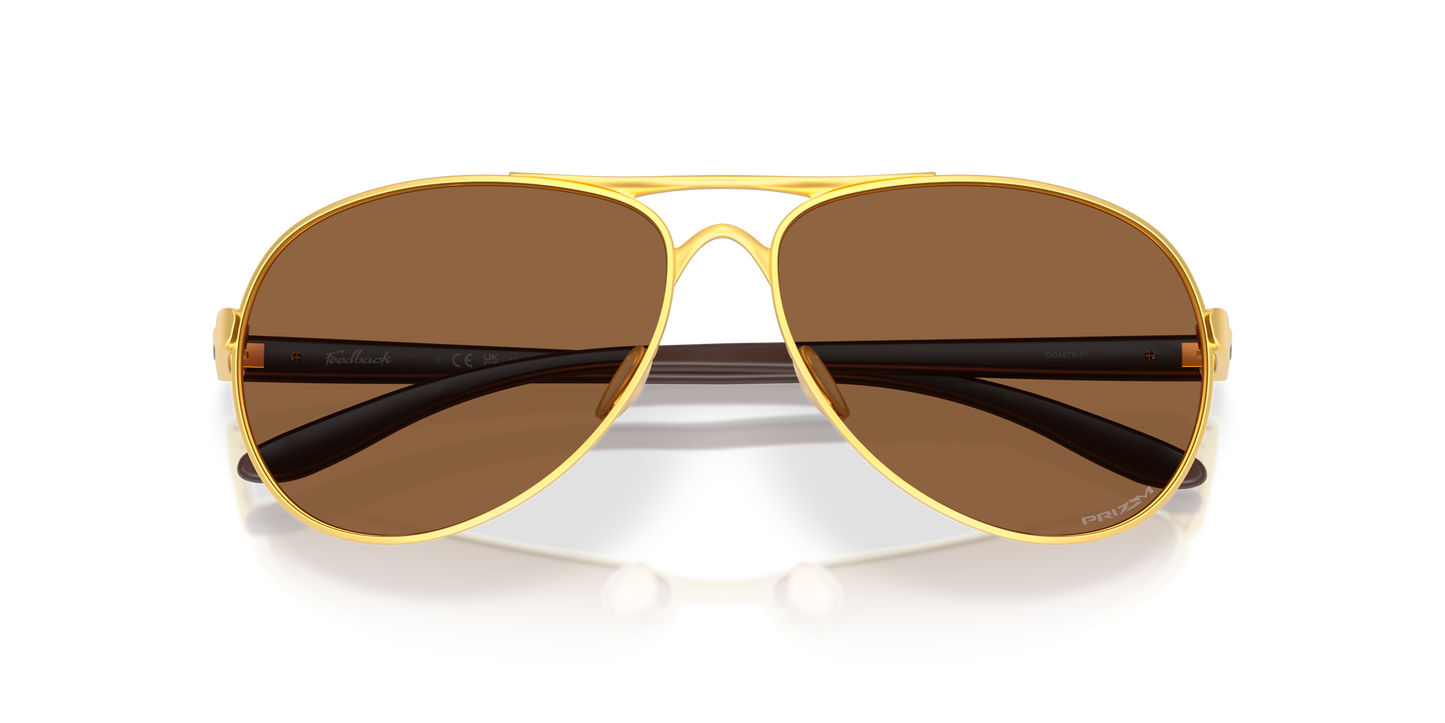 [Prizm Bronze Lenses, Satin Gold Frame]
