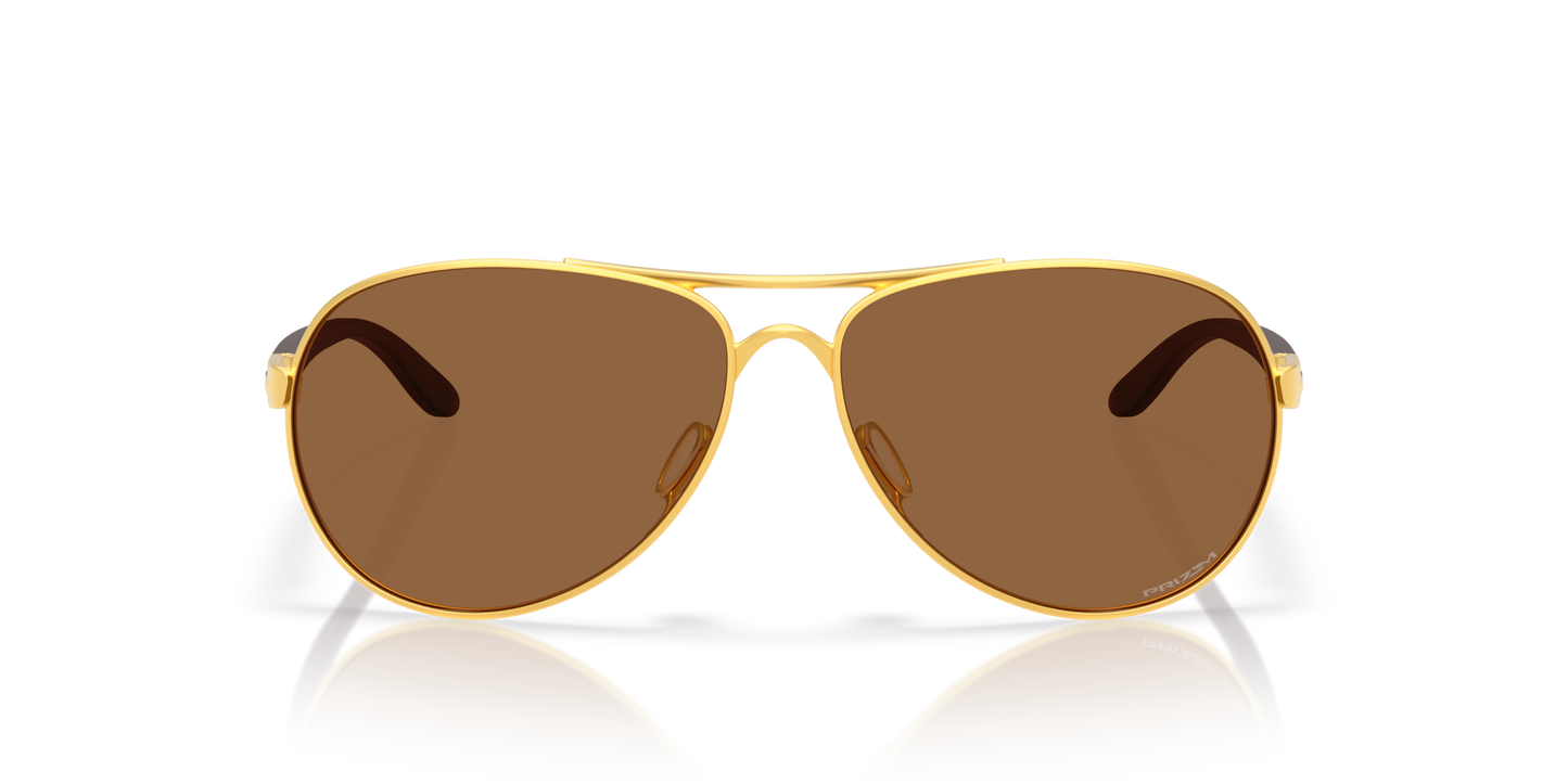 [Prizm Bronze Lenses, Satin Gold Frame]