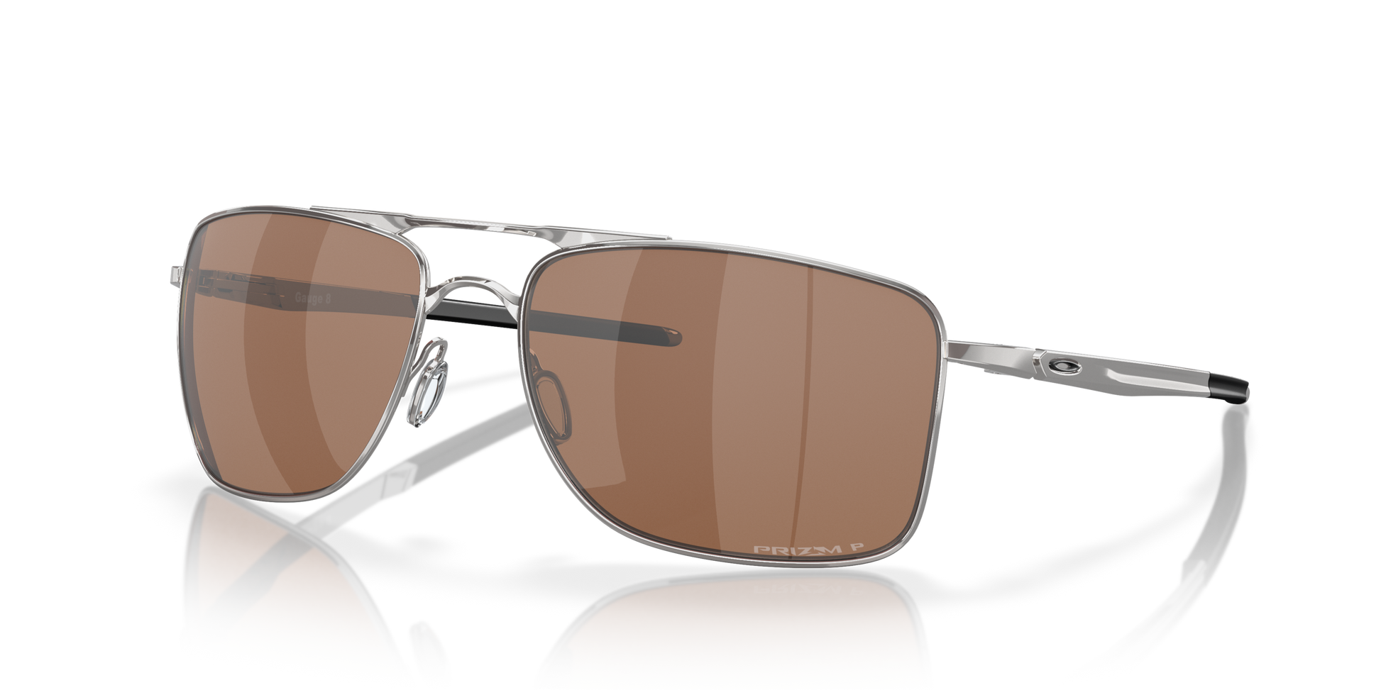 [Prizm Tungsten Polarized Lenses, Polished Chrome Frame]