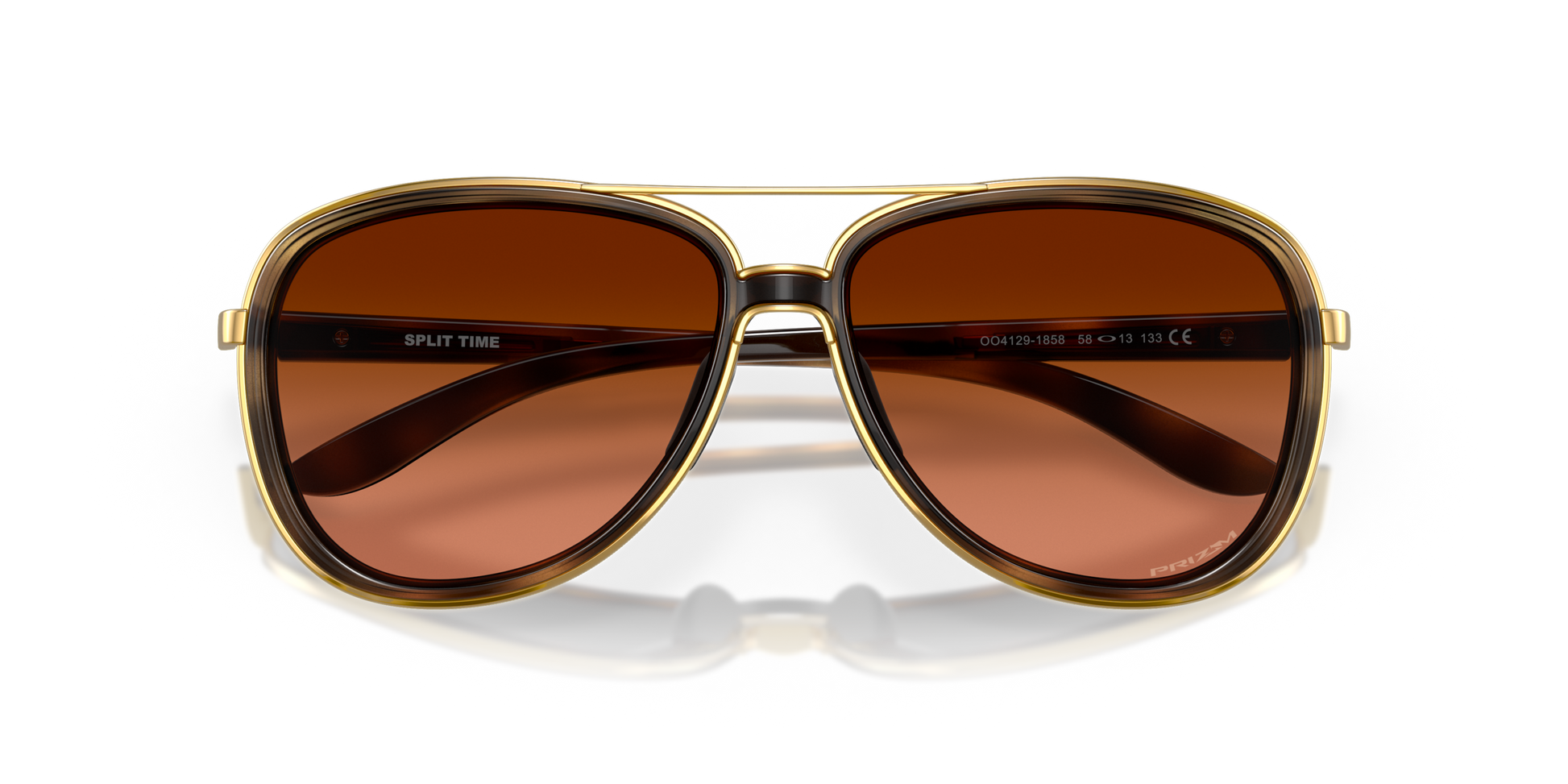 [Prizm Brown Gradient Lenses, Brown Tortoise Frame]