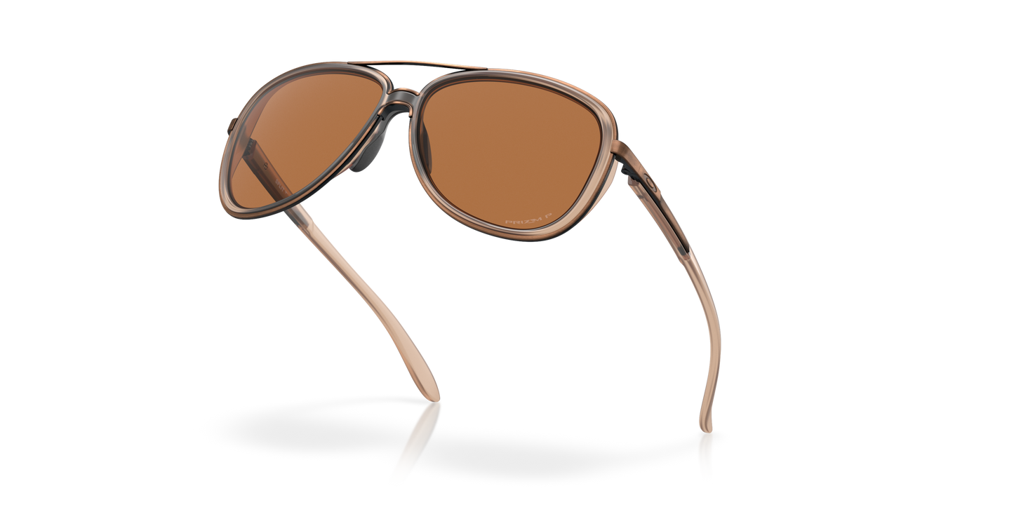 [Prizm Bronze Polarized Lenses, Matte Sepia Frame]