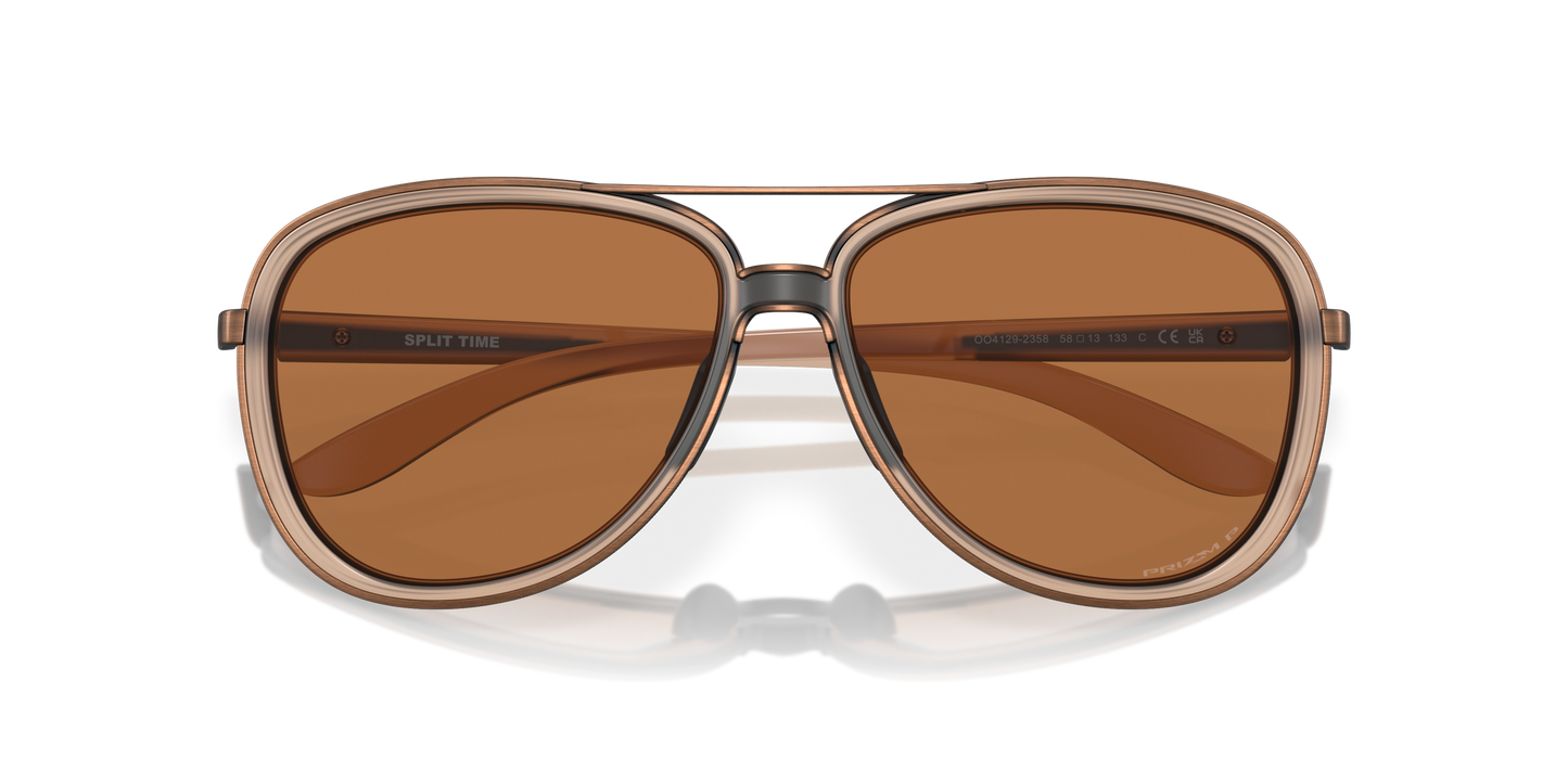 [Prizm Bronze Polarized Lenses, Matte Sepia Frame]