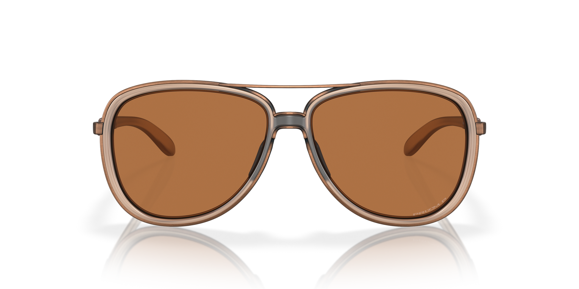 [Prizm Bronze Polarized Lenses, Matte Sepia Frame]
