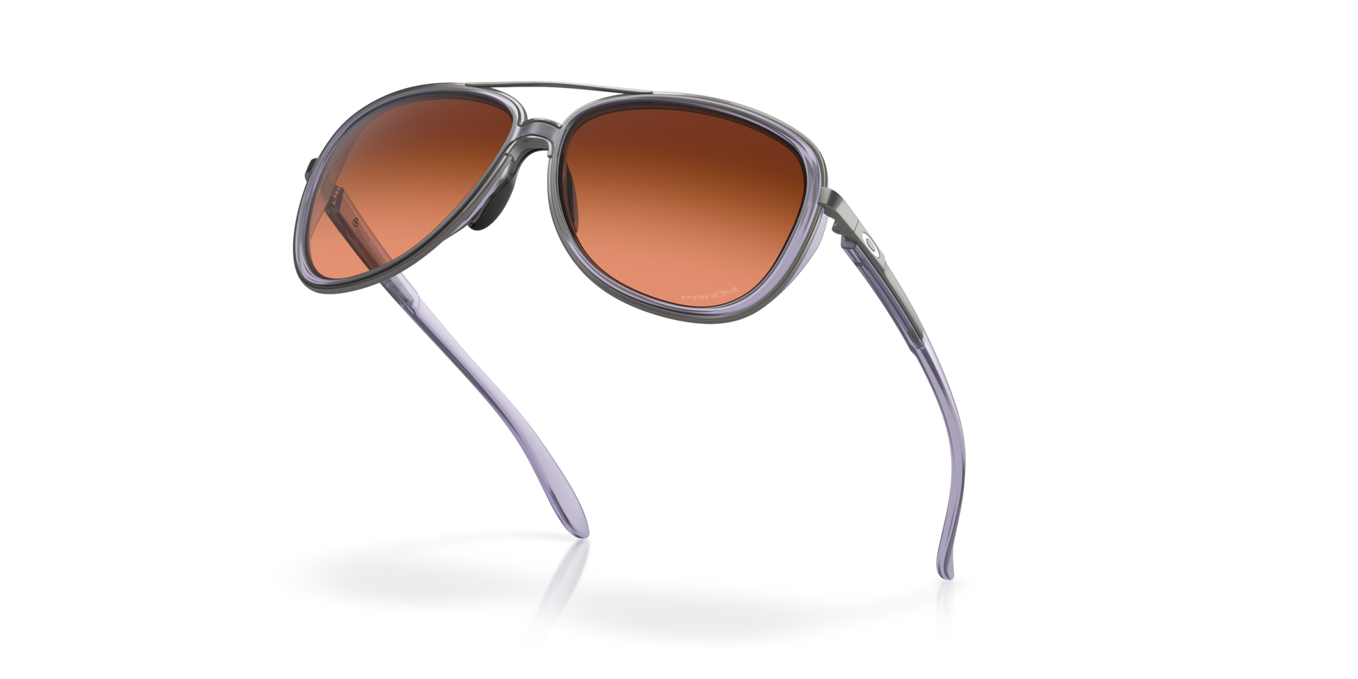 [Prizm Brown Gradient Lenses, Matte Trans Lilac Frame]