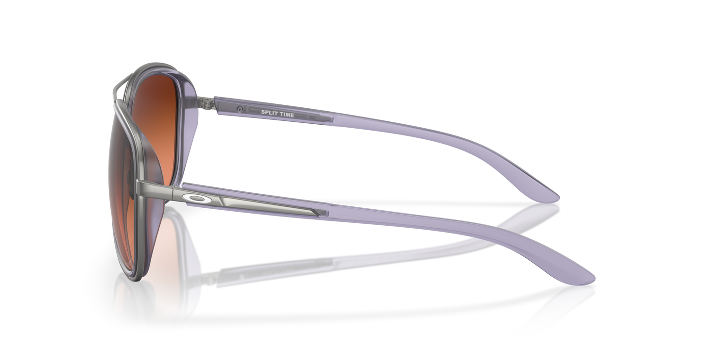 [Prizm Brown Gradient Lenses, Matte Trans Lilac Frame]