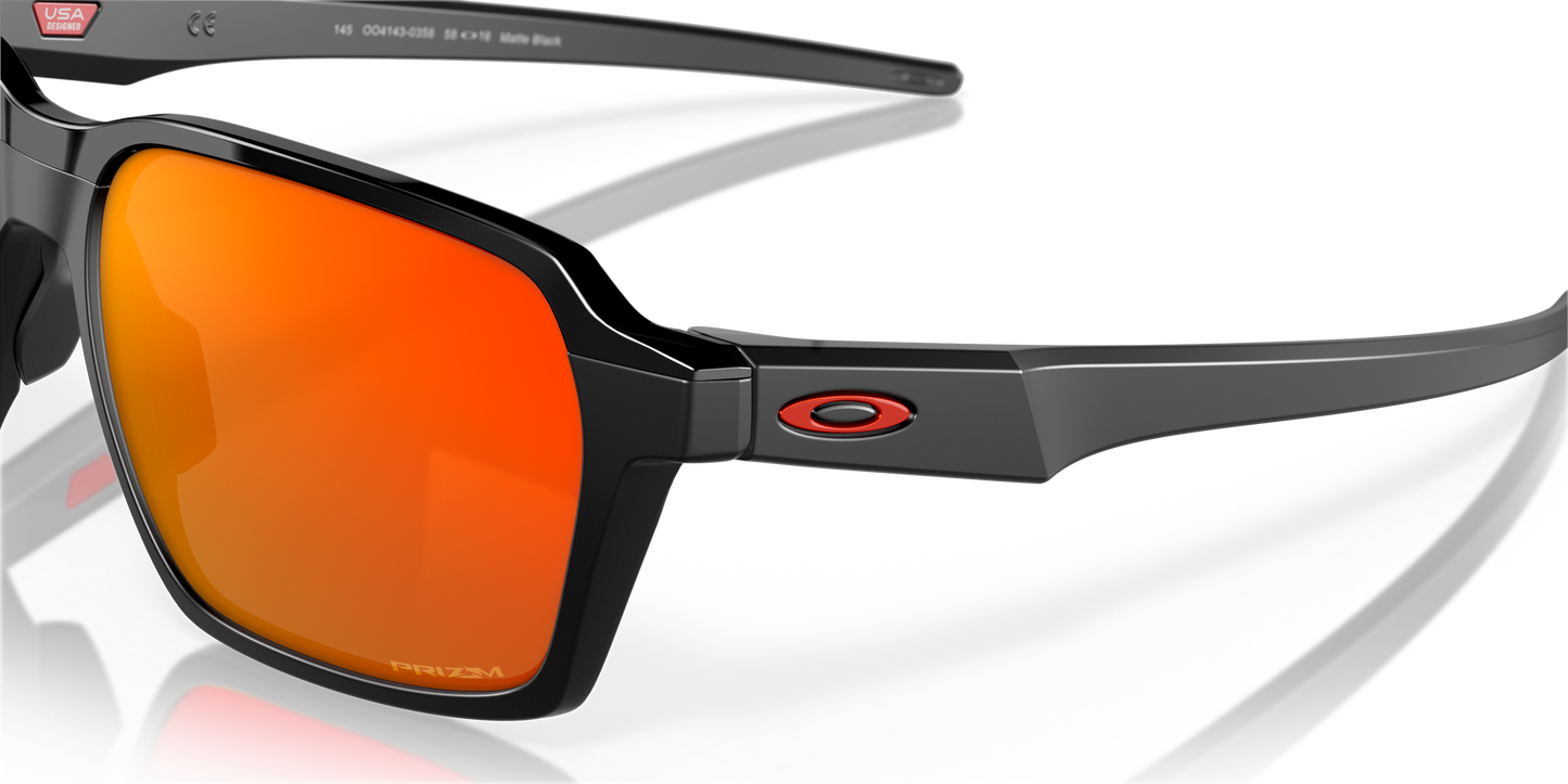 [Prizm Ruby Lenses, Matte Black Frame]