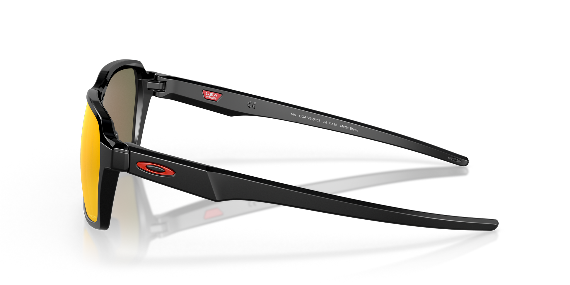 [Prizm Ruby Lenses, Matte Black Frame]
