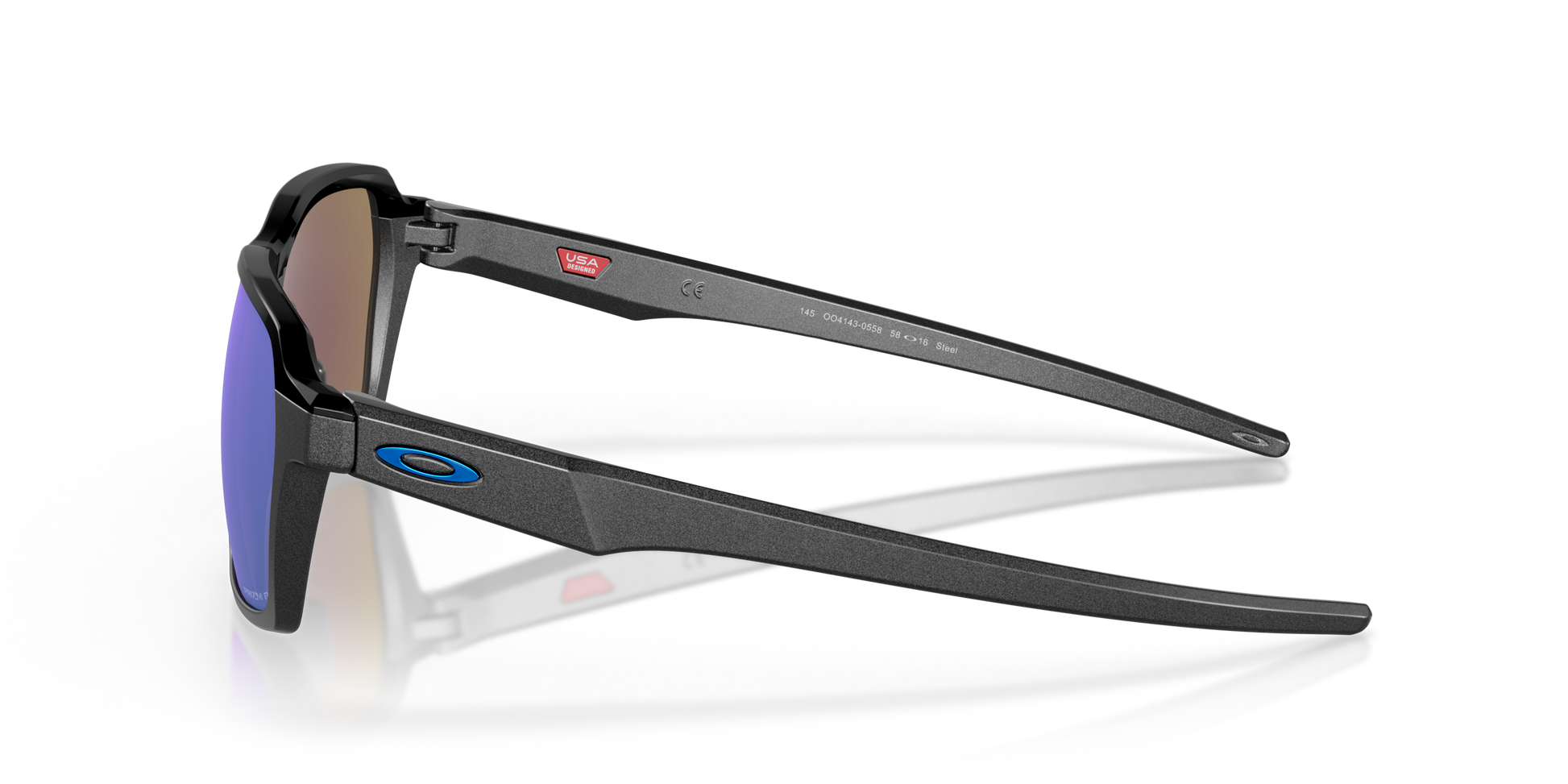[Prizm Sapphire Polarized Lenses, Steel Frame]