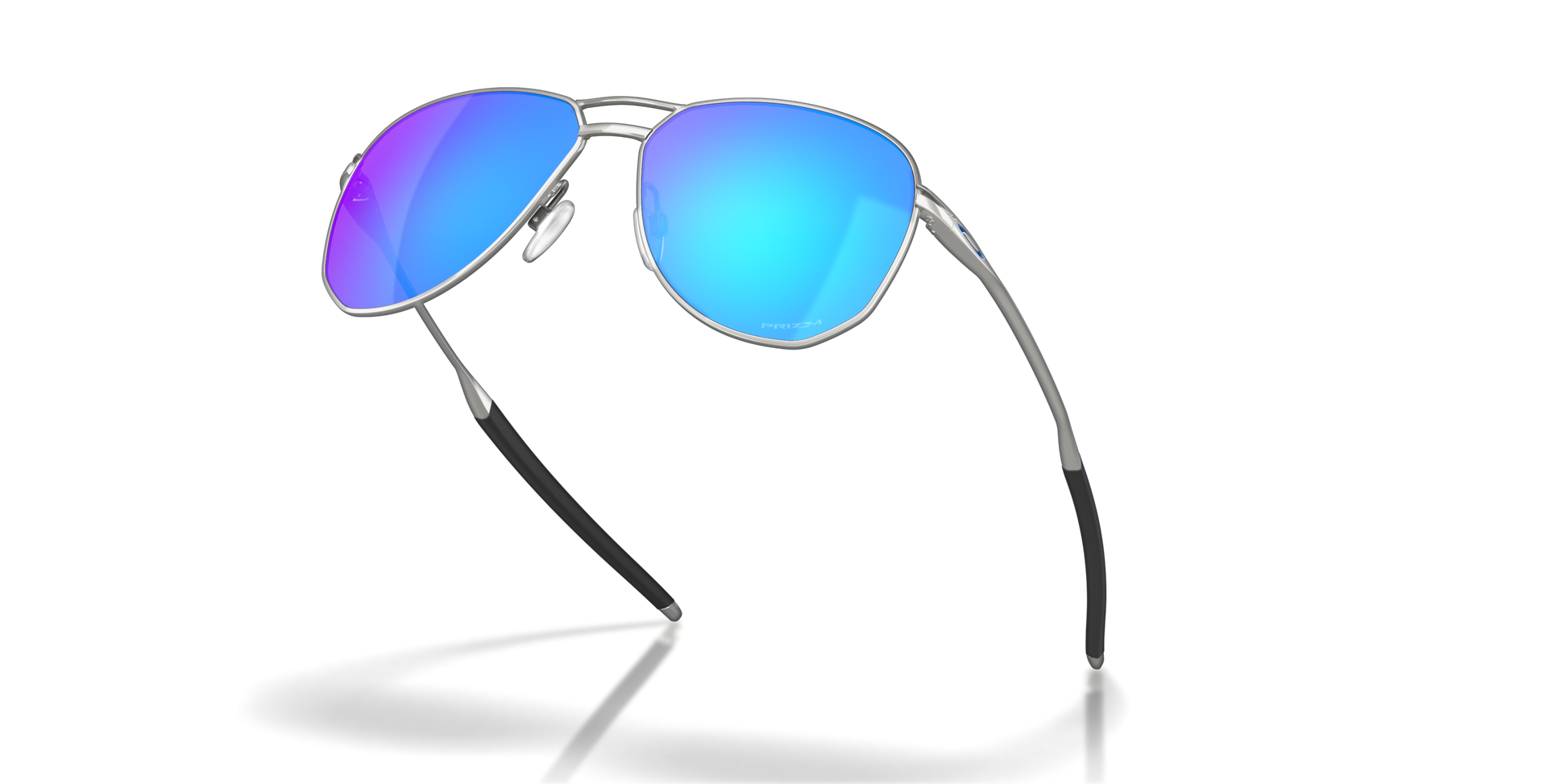 [Prizm Sapphire Lenses, Satin Chrome Frame]