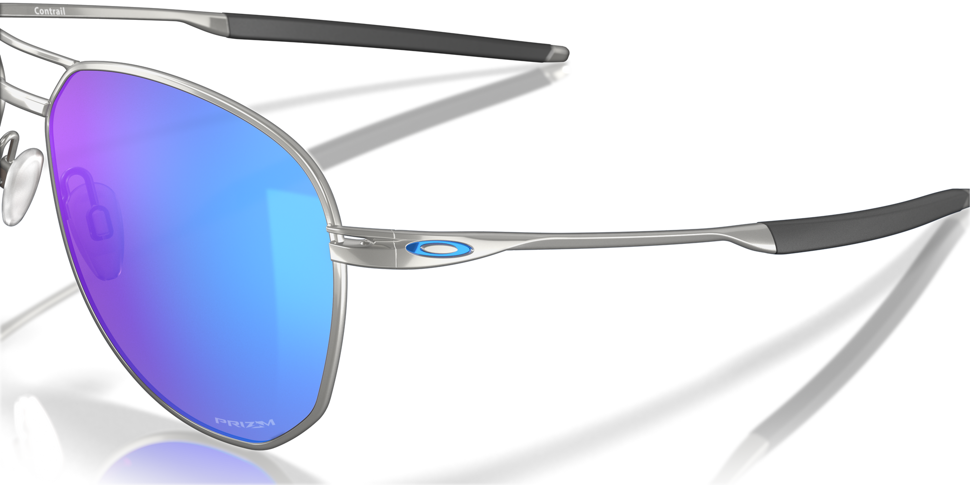 [Prizm Sapphire Lenses, Satin Chrome Frame]