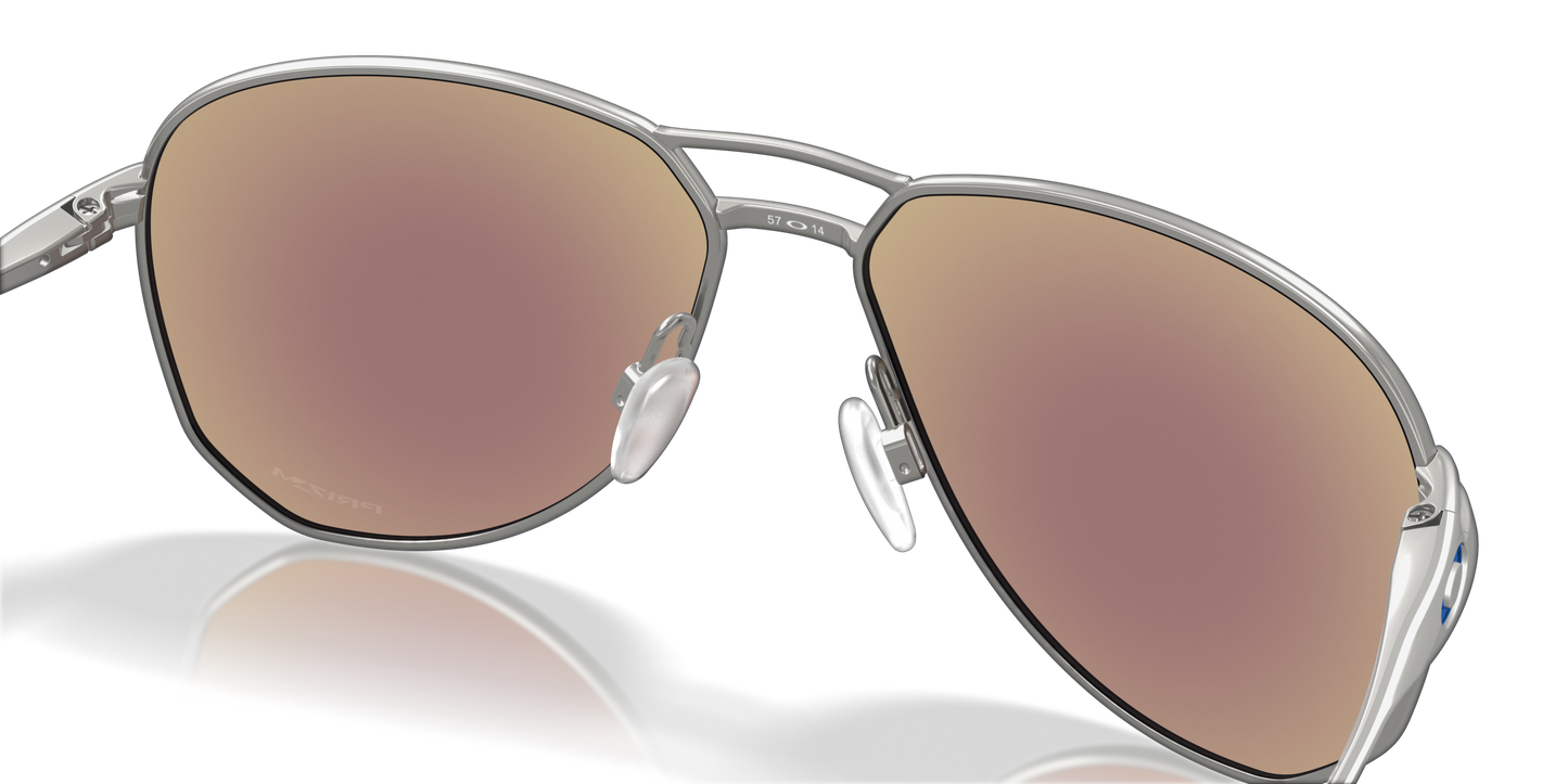 [Prizm Sapphire Lenses, Satin Chrome Frame]