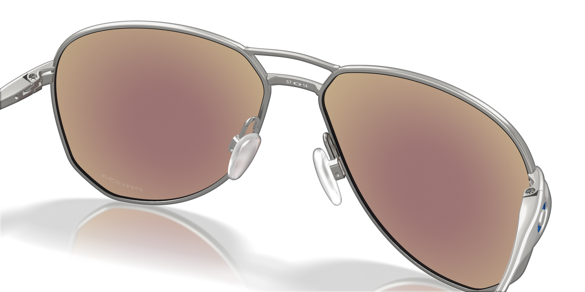 [Prizm Sapphire Lenses, Satin Chrome Frame]