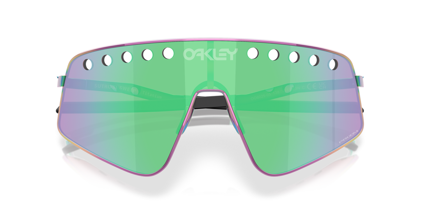 [Prizm Road Jade Lenses, Polished Oil Slick Frame]