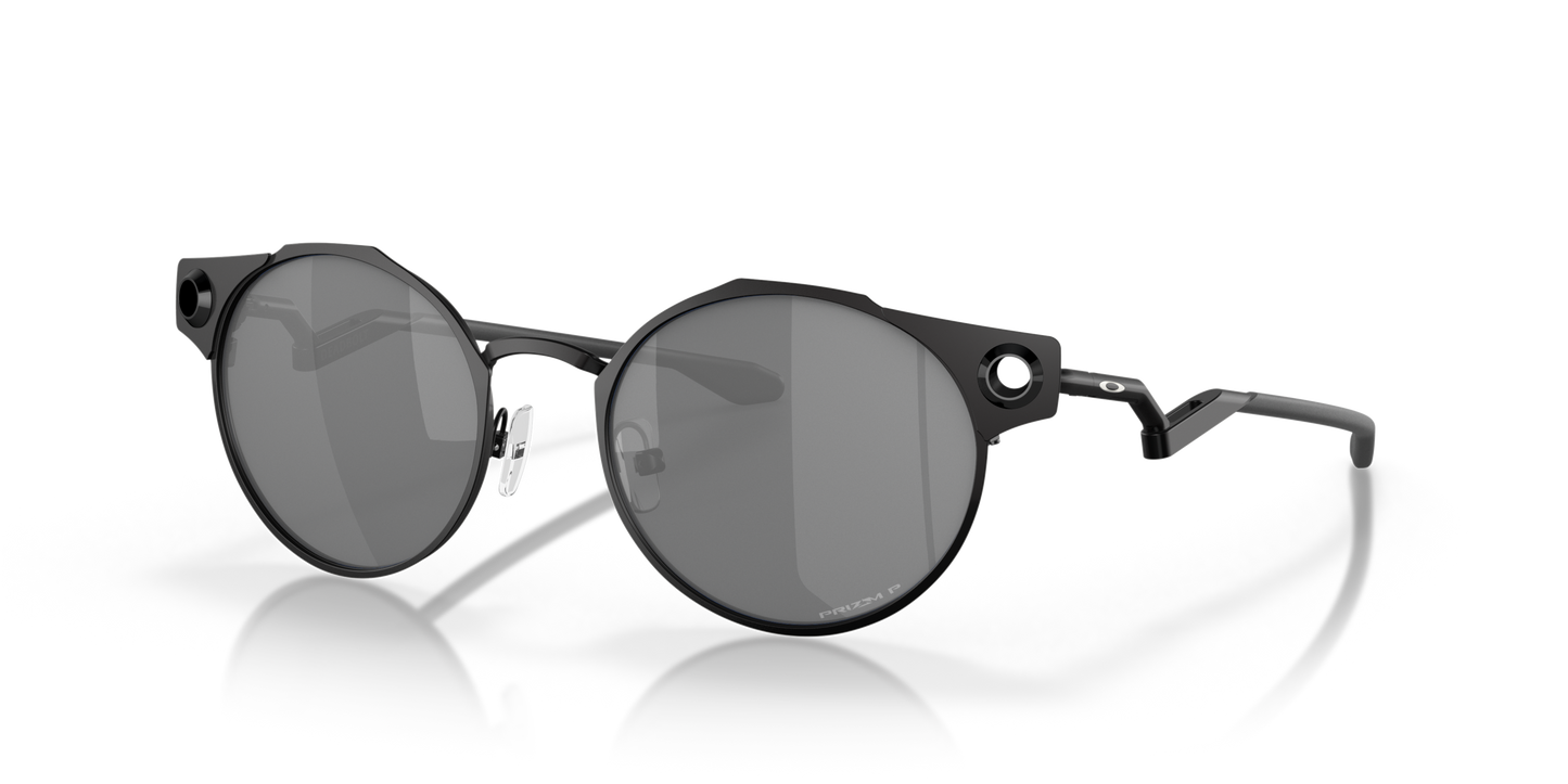 [Prizm Black Polarized Lenses, Satin Black Frame]