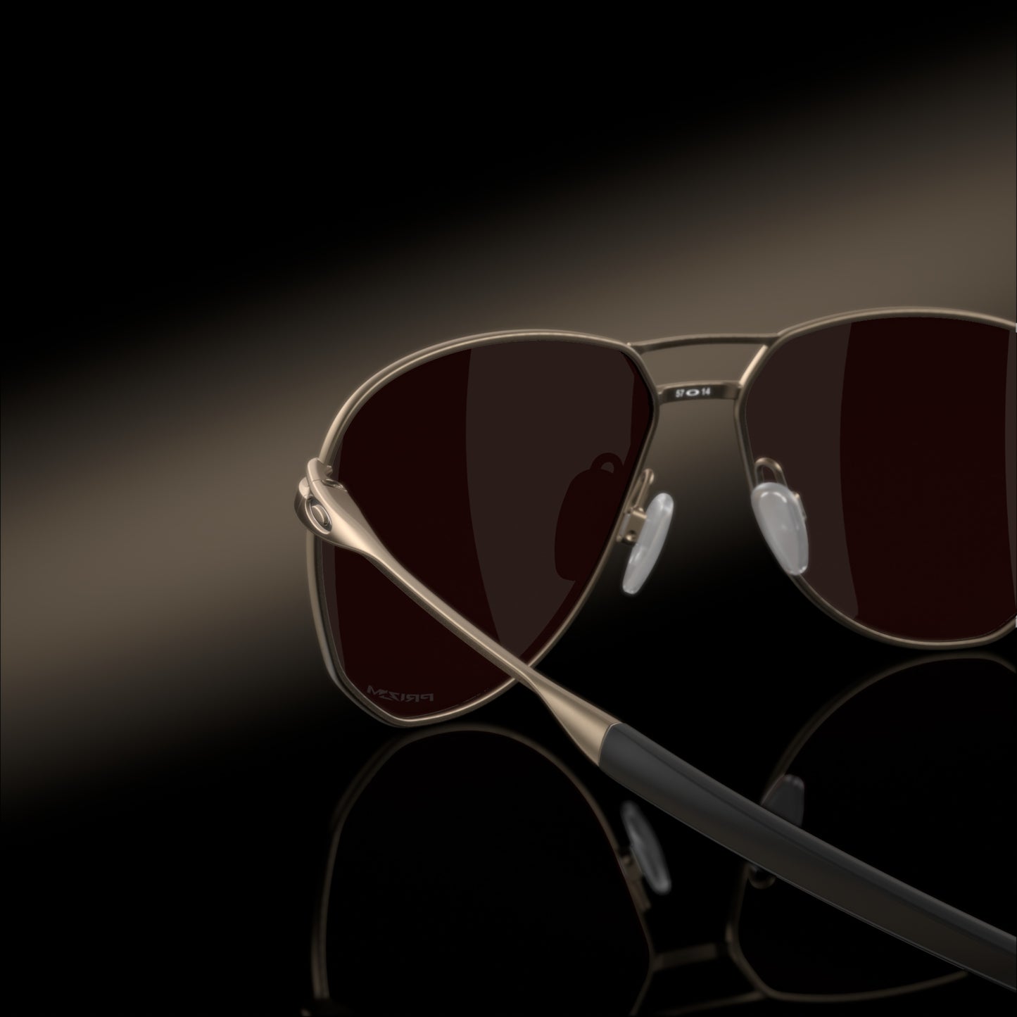 [Prizm Tungsten Lenses, Pewter Frame]