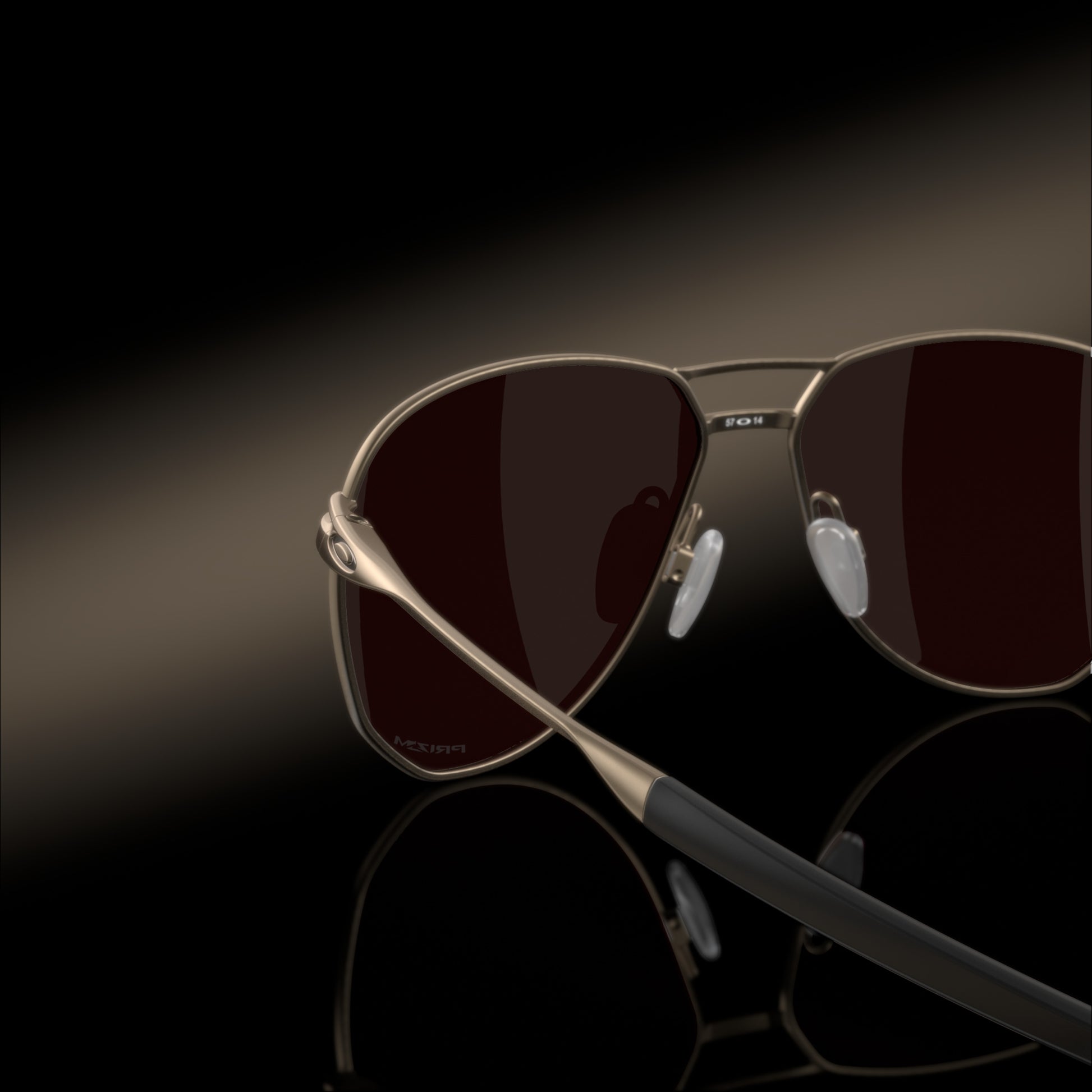[Prizm Tungsten Lenses, Pewter Frame]