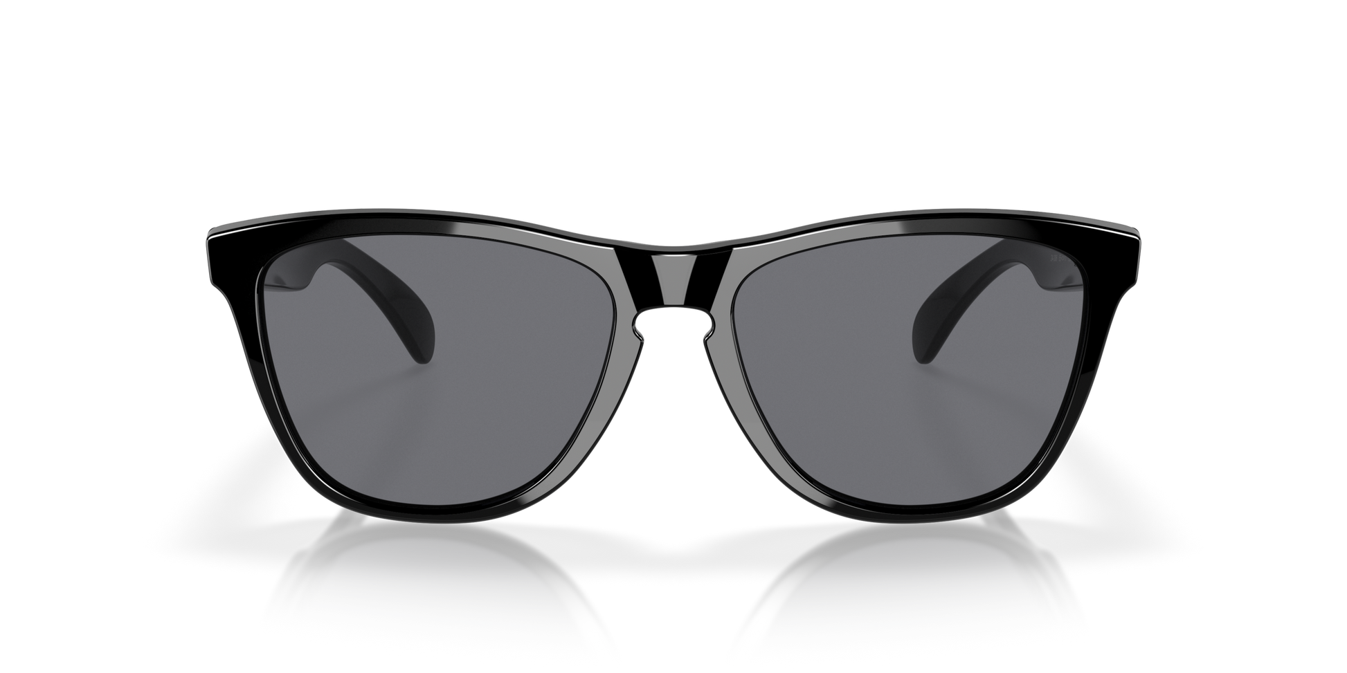 [Grey Lenses, Polished Black Frame]