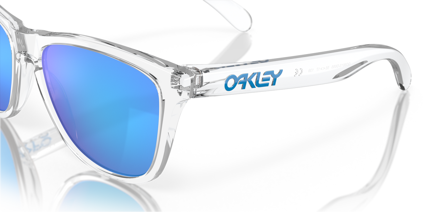 [Prizm Sapphire Lenses, Crystal Clear Frame]