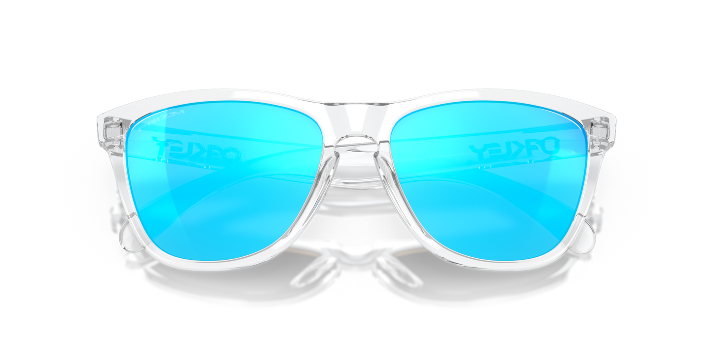 [Prizm Sapphire Lenses, Crystal Clear Frame]
