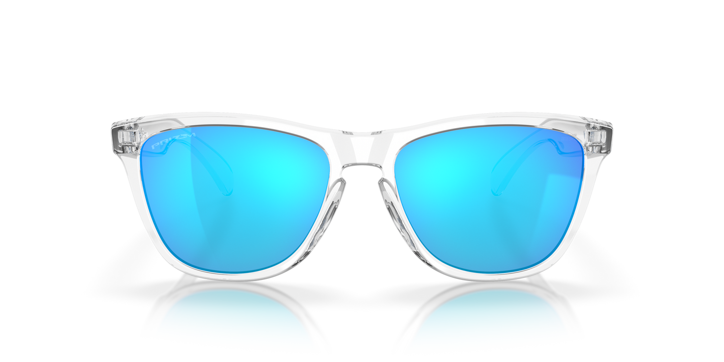 [Prizm Sapphire Lenses, Crystal Clear Frame]