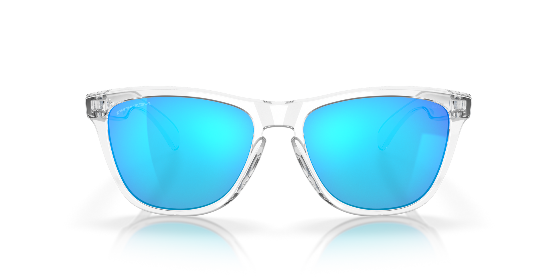 [Prizm Sapphire Lenses, Crystal Clear Frame]