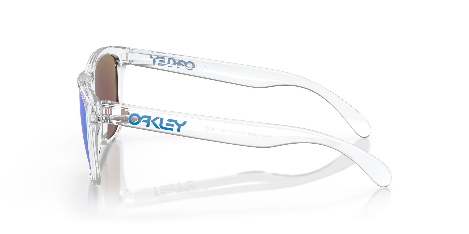 [Prizm Sapphire Lenses, Crystal Clear Frame]