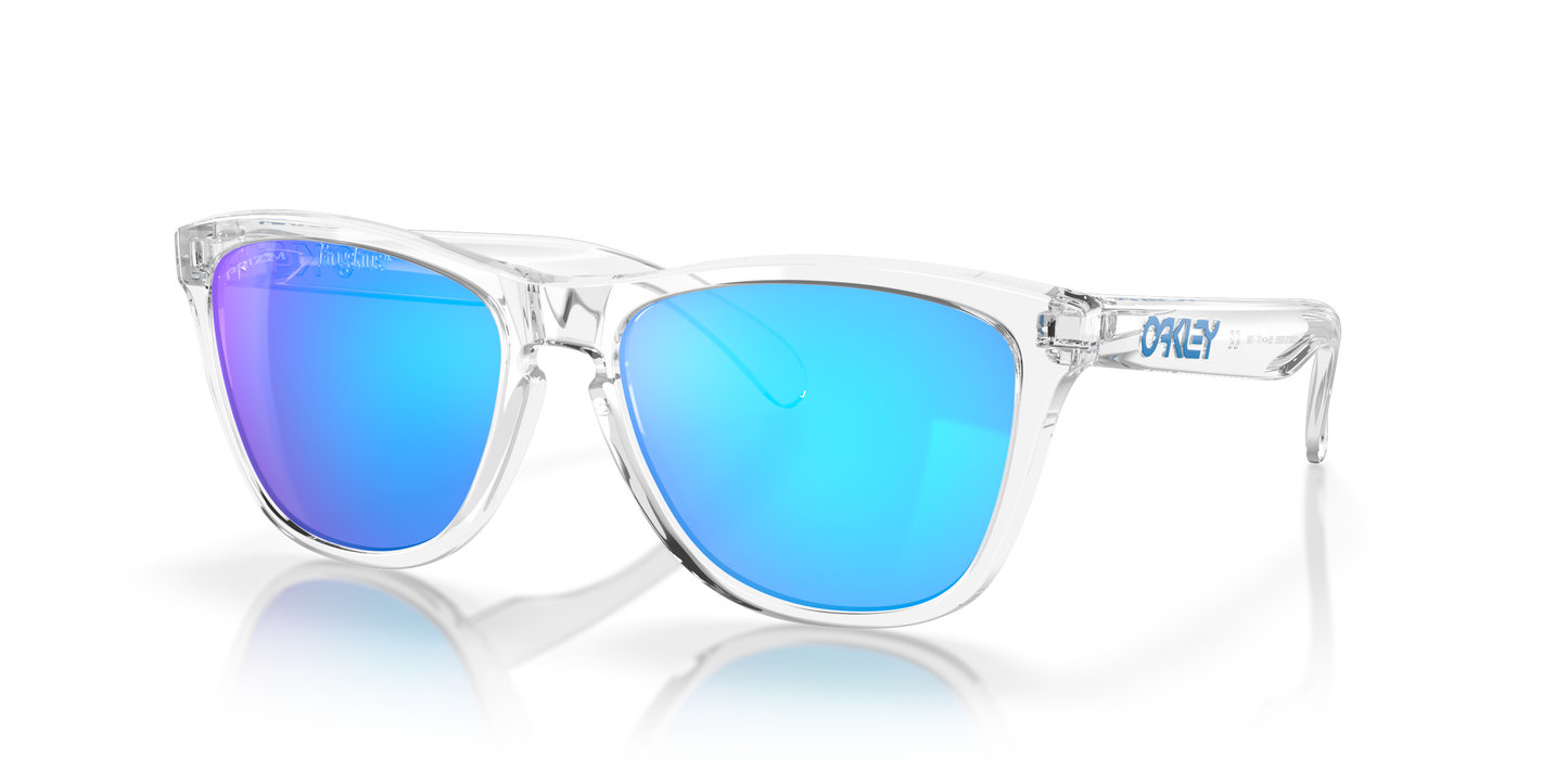 [Prizm Sapphire Lenses, Crystal Clear Frame]