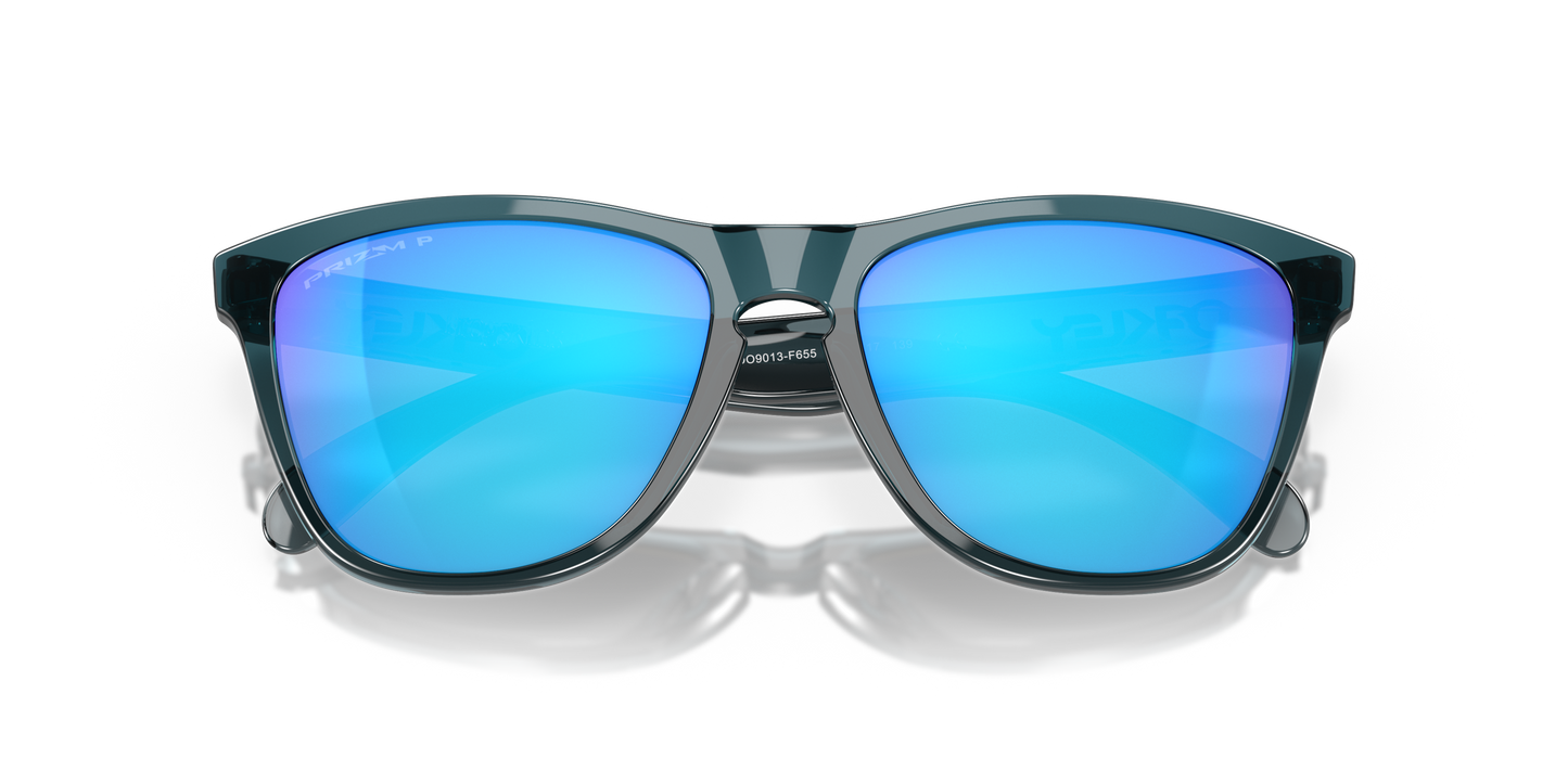 [Prizm Sapphire Polarized Lenses, Crystal Black Frame]