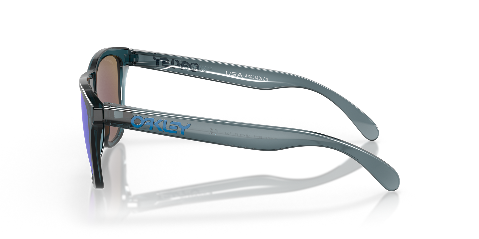 [Prizm Sapphire Polarized Lenses, Crystal Black Frame]