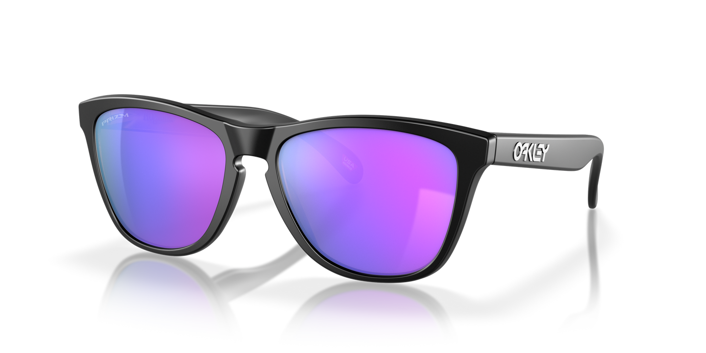 [Prizm Violet Lenses, Matte Black Frame]