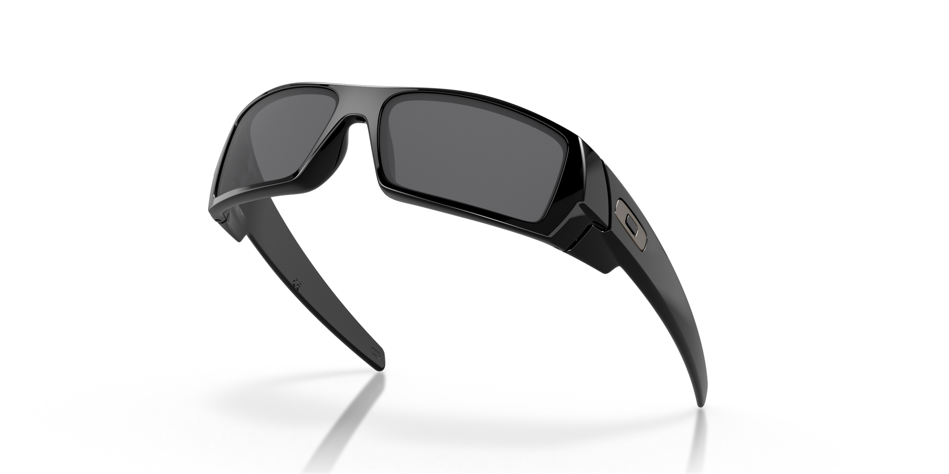 [Grey Lenses, Polished Black Frame]