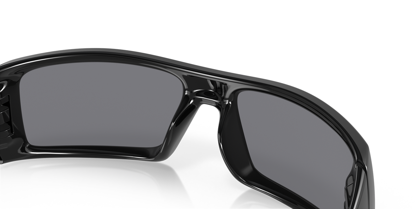 [Grey Lenses, Polished Black Frame]