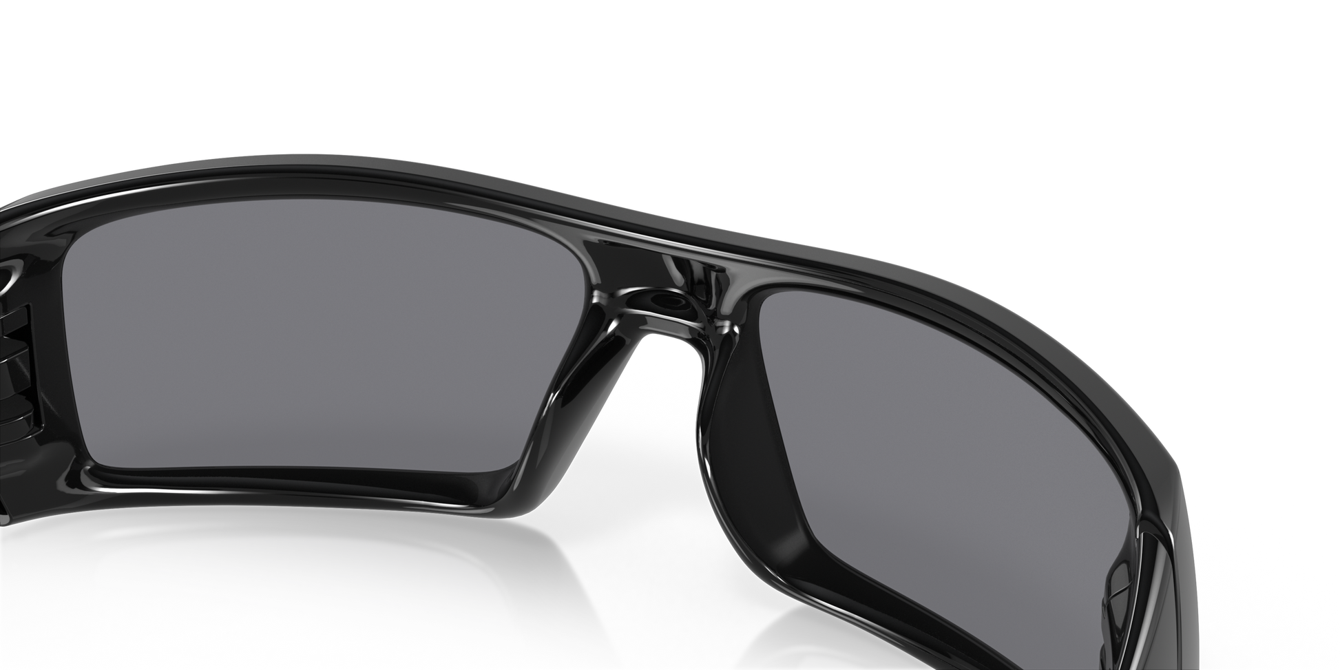 [Grey Lenses, Polished Black Frame]