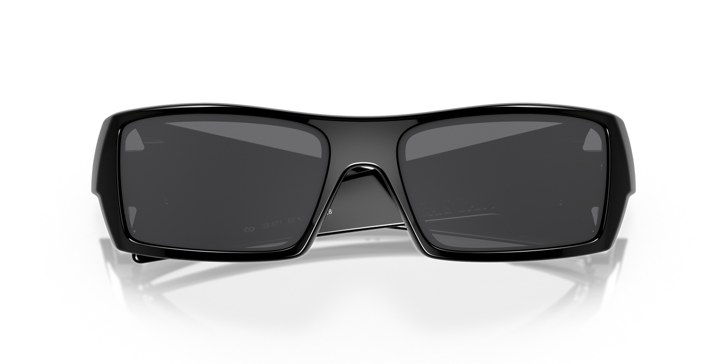 [Grey Lenses, Polished Black Frame]