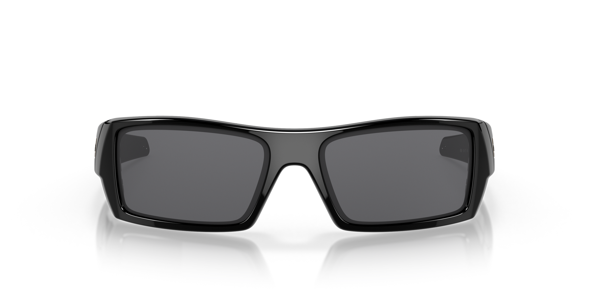 [Grey Lenses, Polished Black Frame]