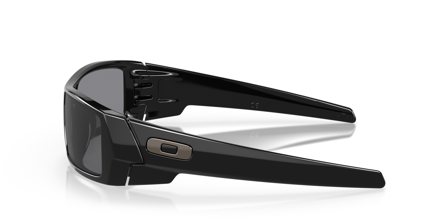 [Grey Lenses, Polished Black Frame]