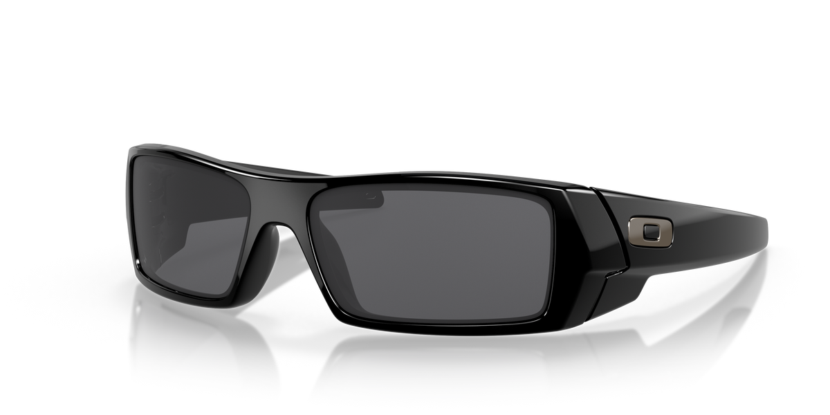 [Grey Lenses, Polished Black Frame]