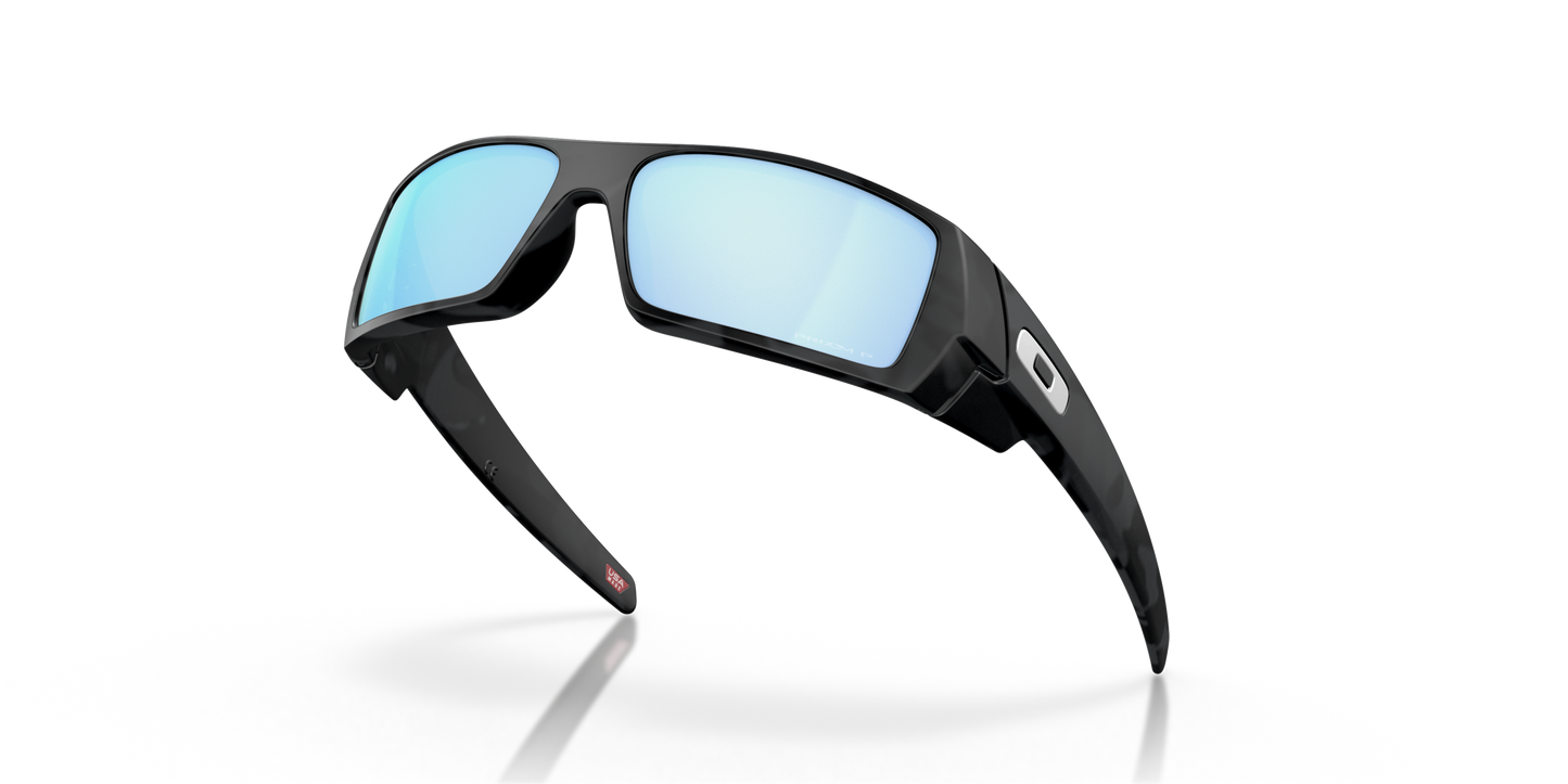 [Prizm Deep Water Polarized Lenses, Matte Black Camo Frame]