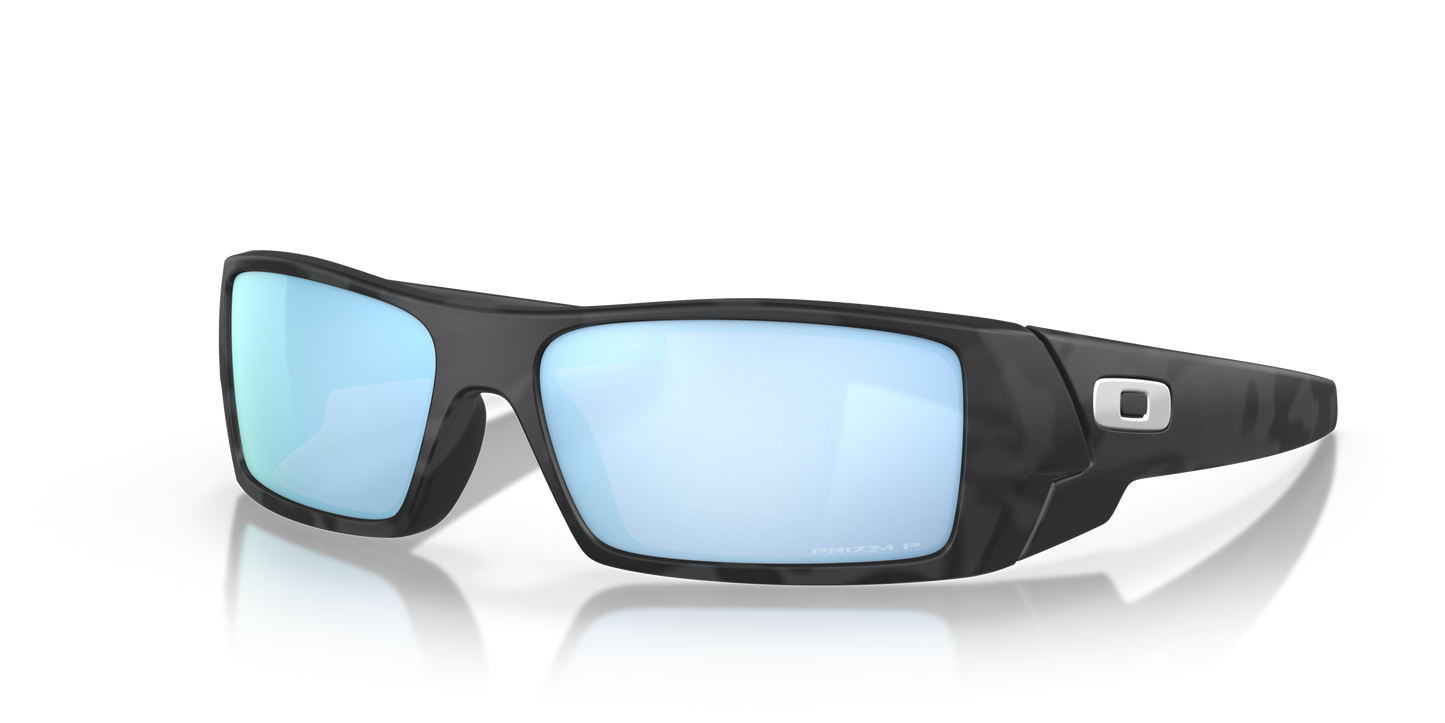 [Prizm Deep Water Polarized Lenses, Matte Black Camo Frame]