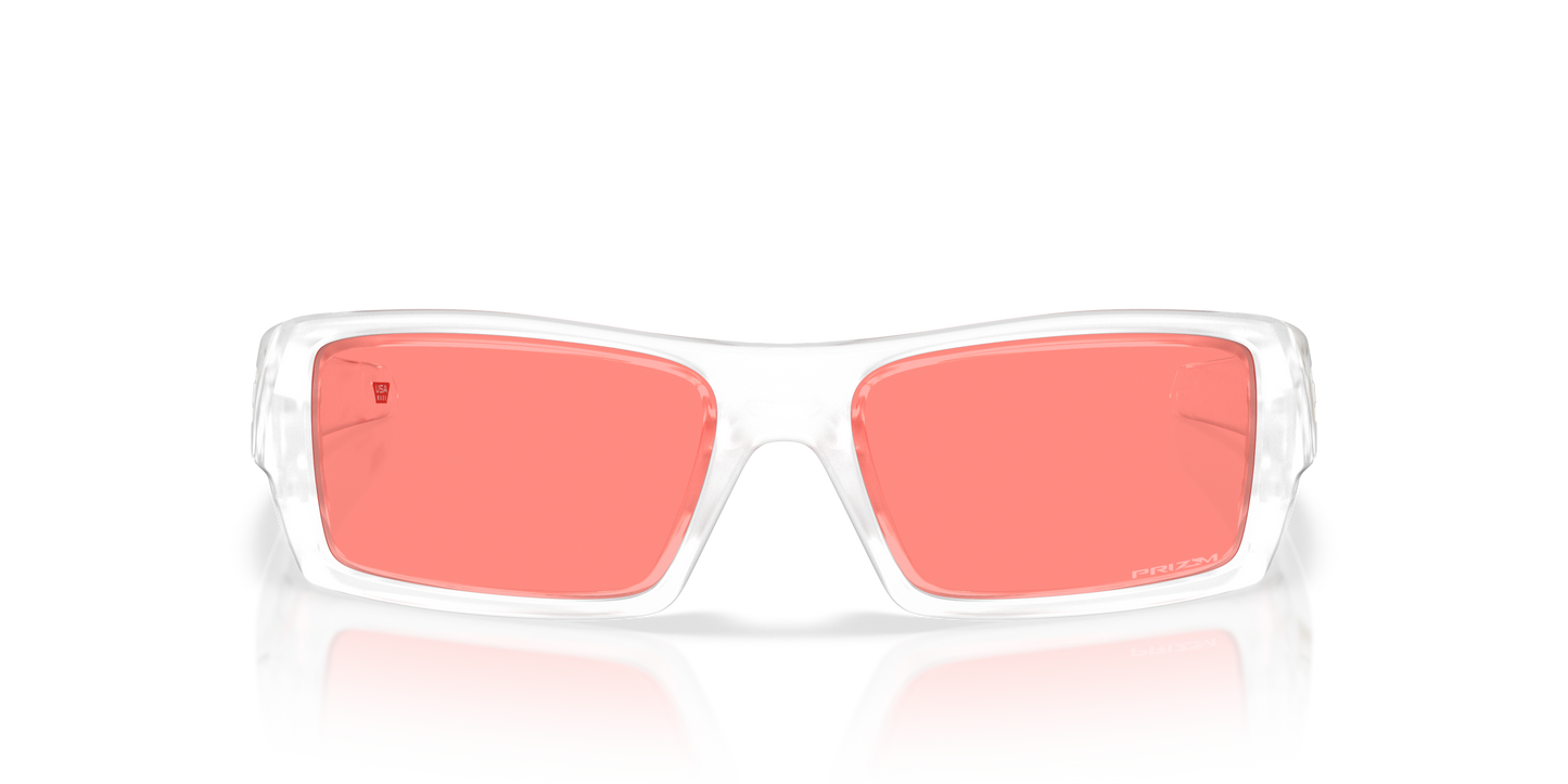[Prizm Peach Lenses, Matte Clear Frame]